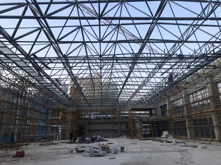 漳州第一附属小学体育馆网架